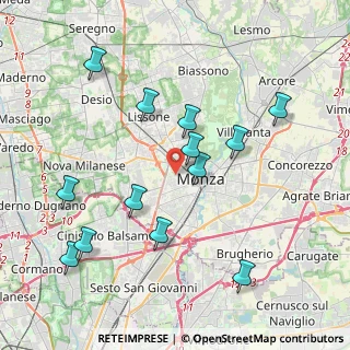 Mappa Via Adigrat, 20900 Monza MB, Italia (4.15077)