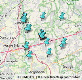 Mappa Piazza Libertà, 20873 Cavenago di Brianza MB, Italia (2.98)