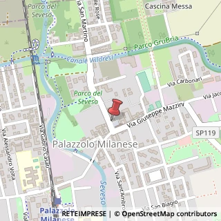Mappa Via San Martino, 12, 20032 Paderno Dugnano, Milano (Lombardia)