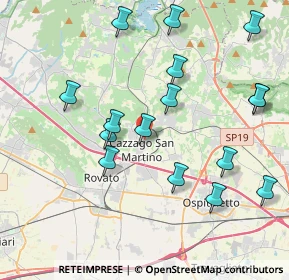 Mappa Via Ermanno Margheriti, 25046 Cazzago San Martino BS, Italia (4.26813)