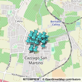 Mappa Via Ermanno Margheriti, 25046 Cazzago San Martino BS, Italia (0.20714)