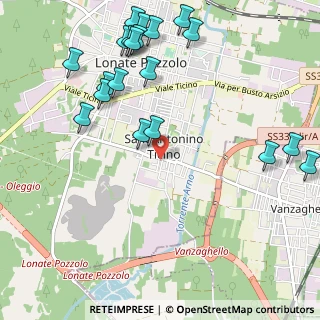 Mappa Piazza Asilo, 21015 Lonate Pozzolo VA, Italia (1.3105)