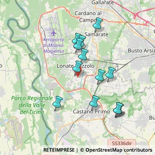 Mappa Piazza Asilo, 21015 Lonate Pozzolo VA, Italia (3.74538)