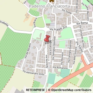 Mappa Via Kennedy, 2, 25050 Paderno Franciacorta, Brescia (Lombardia)