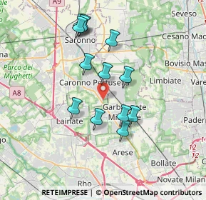Mappa Via Rovigo, 21042 Caronno Pertusella VA, Italia (3.3)