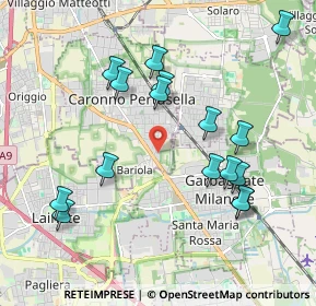 Mappa Via Rovigo, 21042 Caronno Pertusella VA, Italia (2.05188)