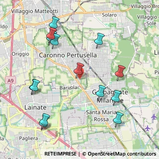 Mappa Via Rovigo, 21042 Caronno Pertusella VA, Italia (2.39143)