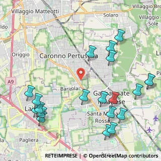 Mappa Via Rovigo, 21042 Caronno Pertusella VA, Italia (2.7045)
