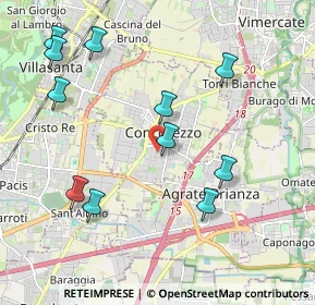 Mappa Via Don Antonio Girotti, 20863 Concorezzo MB, Italia (2.19909)