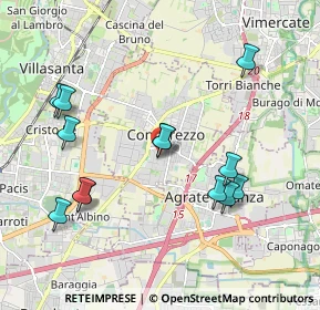 Mappa Via Don Antonio Girotti, 20863 Concorezzo MB, Italia (2.03231)