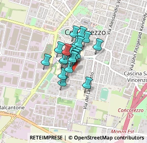 Mappa Via Don Antonio Girotti, 20863 Concorezzo MB, Italia (0.233)
