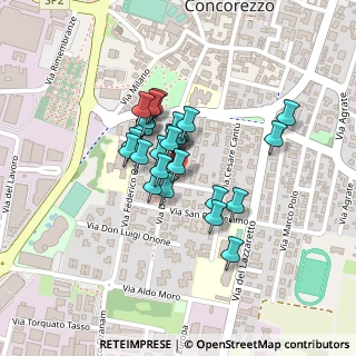 Mappa Via Don Antonio Girotti, 20863 Concorezzo MB, Italia (0.15926)