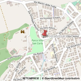 Mappa Via Giuseppe Mazzini, 40, 36030 Costabissara, Vicenza (Veneto)