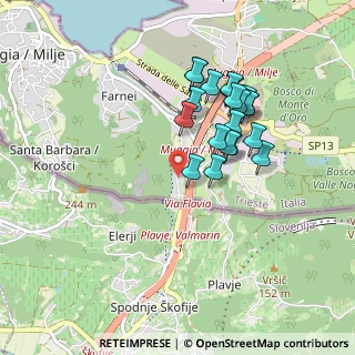 Mappa Località Rabuiese, 34015 Muggia TS, Italia (0.797)