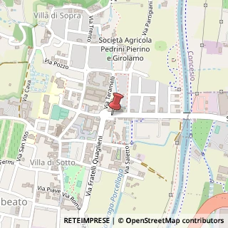 Mappa Via San Francesco D'Assisi, 24, 25060 Collebeato, Brescia (Lombardia)