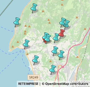 Mappa Via Primo Maggio, 37010 Costermano VR, Italia (3.37615)