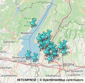 Mappa Via Primo Maggio, 37010 Costermano VR, Italia (10.568)