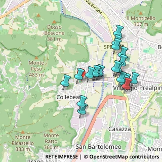 Mappa Via Caduti di Guerra, 25060 Collebeato BS, Italia (0.859)