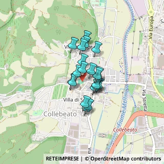 Mappa Via Caduti di Guerra, 25060 Collebeato BS, Italia (0.262)