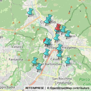 Mappa Via Caduti di Guerra, 25060 Collebeato BS, Italia (1.6975)