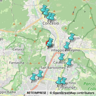 Mappa Via Caduti di Guerra, 25060 Collebeato BS, Italia (2.27714)