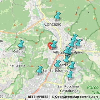 Mappa Via Caduti di Guerra, 25060 Collebeato BS, Italia (1.99231)