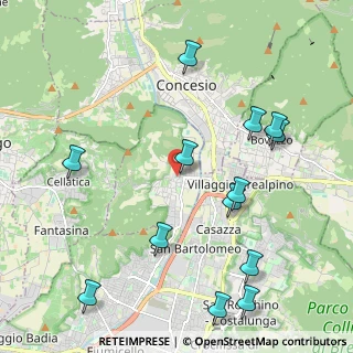 Mappa Via Caduti di Guerra, 25060 Collebeato BS, Italia (2.44923)