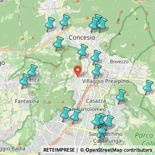 Mappa Via Caduti di Guerra, 25060 Collebeato BS, Italia (2.651)