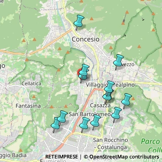 Mappa Via Caduti di Guerra, 25060 Collebeato BS, Italia (2.05462)