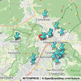 Mappa Via Caduti di Guerra, 25060 Collebeato BS, Italia (2.013)