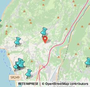 Mappa Via canova cristane, 37010 Rivoli Veronese VR, Italia (6.55273)