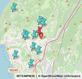 Mappa Via canova cristane, 37010 Rivoli Veronese VR, Italia (3.59273)