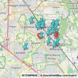Mappa Via Beethoven Van L, 21042 Caronno Pertusella VA, Italia (1.51158)