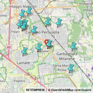 Mappa Via Beethoven Van L, 21042 Caronno Pertusella VA, Italia (2.21125)