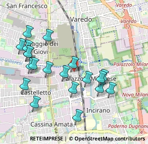 Mappa Via Luciano Manara, 20030 Paderno Dugnano MI, Italia (1.0295)