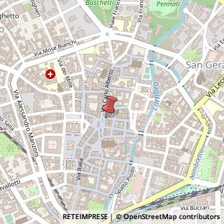 Mappa Via Achille Mapelli, 4, 20900 Biassono, Monza e Brianza (Lombardia)