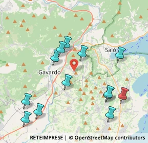 Mappa Via Piazze, 25085 Gavardo BS, Italia (4.40462)