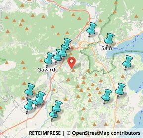 Mappa Via Piazze, 25085 Gavardo BS, Italia (4.58133)