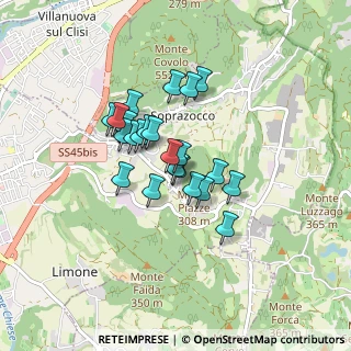 Mappa Via Piazze, 25085 Gavardo BS, Italia (0.6125)