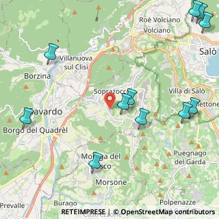 Mappa Via Piazze, 25085 Gavardo BS, Italia (2.88455)