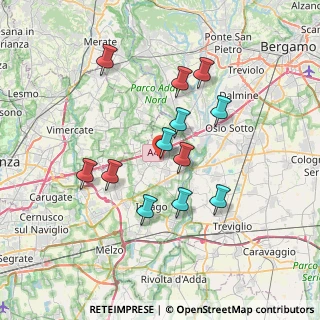 Mappa Via Filippo Turati, 20060 Trezzano Rosa MI, Italia (6.36)