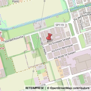 Mappa Via G. Saragat, 6, 20834 Nova Milanese, Monza e Brianza (Lombardia)