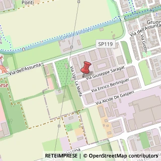 Mappa Via G. Saragat, 4, 20834 Nova Milanese, Monza e Brianza (Lombardia)