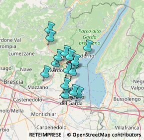 Mappa Via Fontana Vecchia, 25010 San Felice del Benaco BS, Italia (9.246)