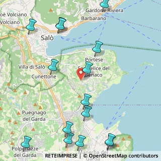 Mappa Via Fontana Vecchia, 25010 San Felice del Benaco BS, Italia (2.89467)