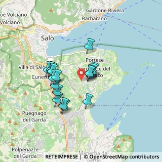 Mappa Via Fontana Vecchia, 25010 San Felice del Benaco BS, Italia (1.386)