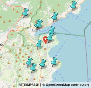 Mappa Via Fontana Vecchia, 25010 San Felice del Benaco BS, Italia (3.7725)