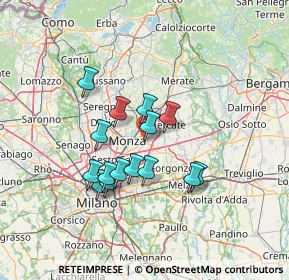 Mappa Via Privata F.lli Villa, 20863 Concorezzo MB, Italia (11.15933)