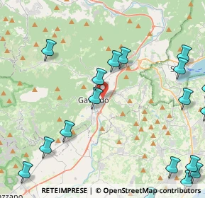 Mappa 25085 Gavardo BS, Italia (6.2855)