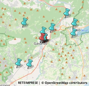 Mappa 25085 Gavardo BS, Italia (2.74643)